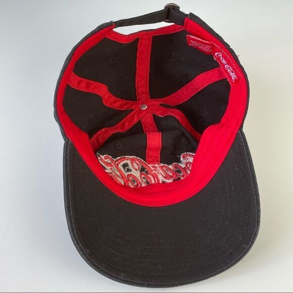 Coca Cola Black Embroidered Hat/Cap - Picture 6 of 9